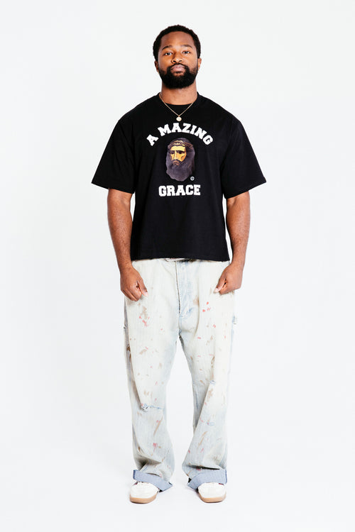 JESUS PEACE TEE (Black)