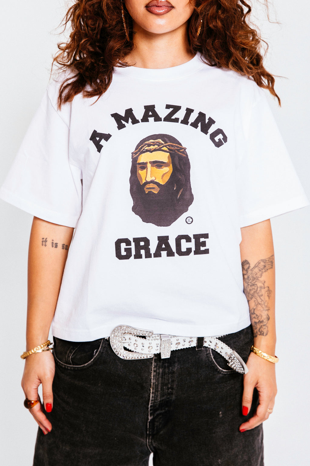 JESUS PEACE TEE (White)