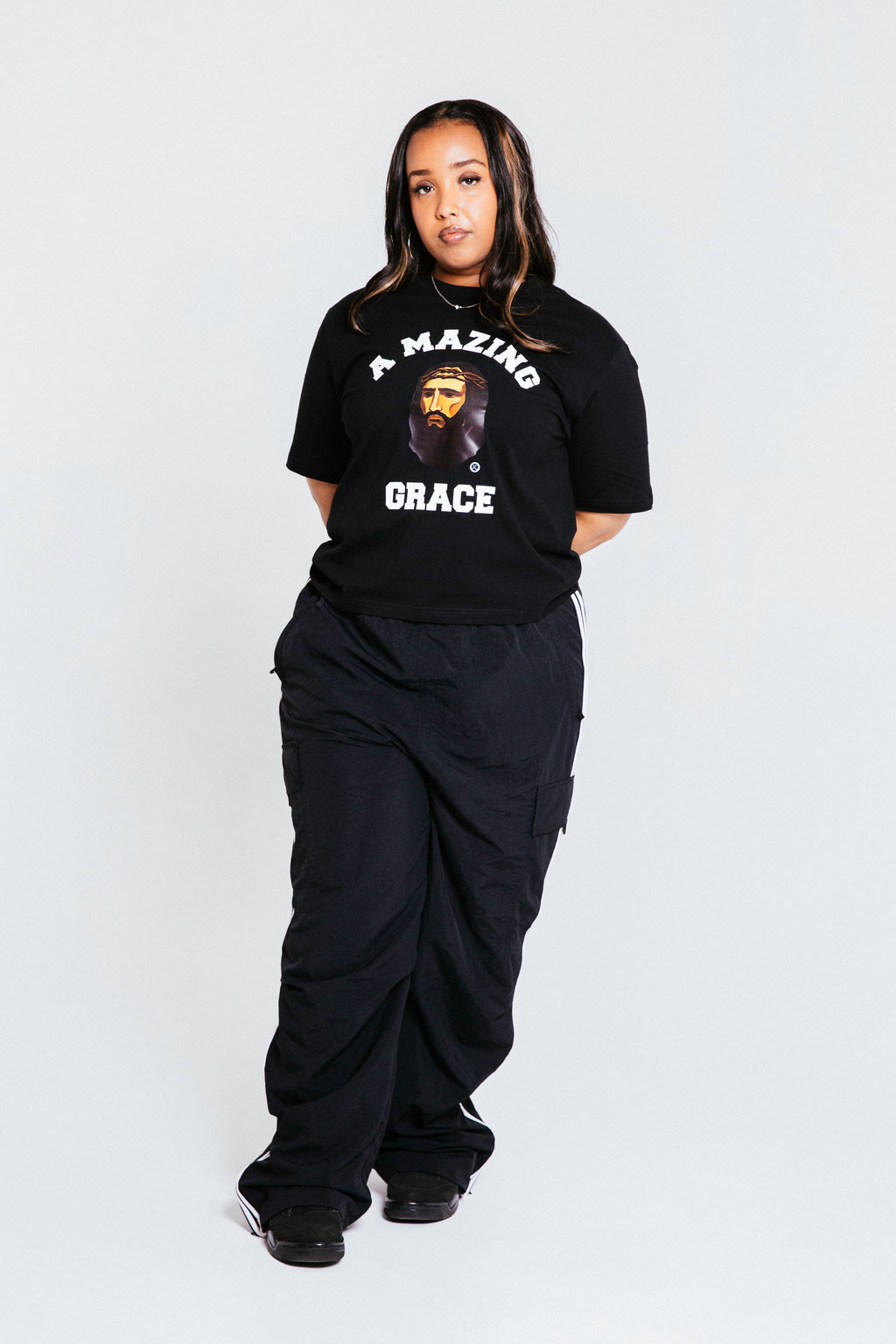 JESUS PEACE TEE (Black)