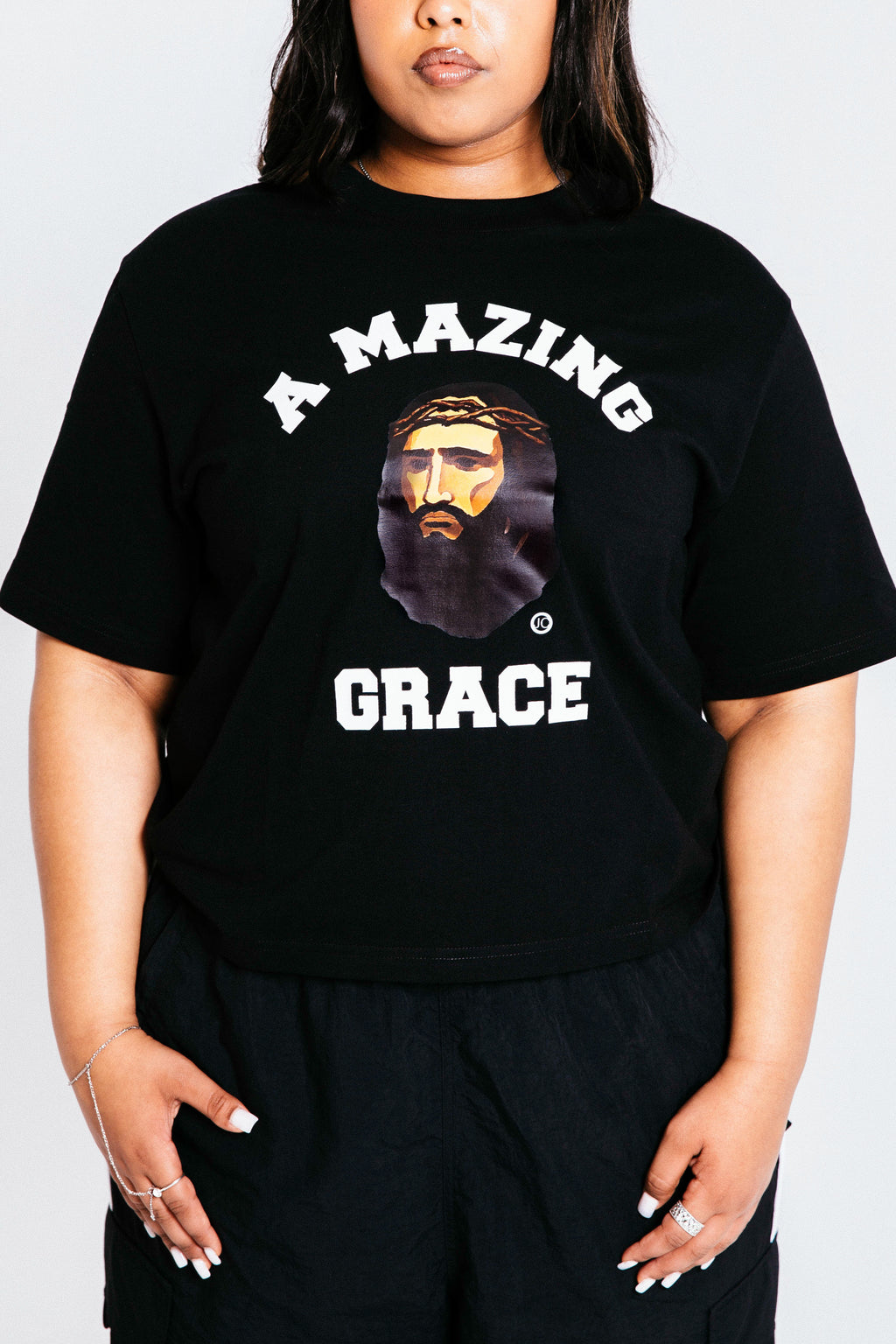 JESUS PEACE TEE (Black)