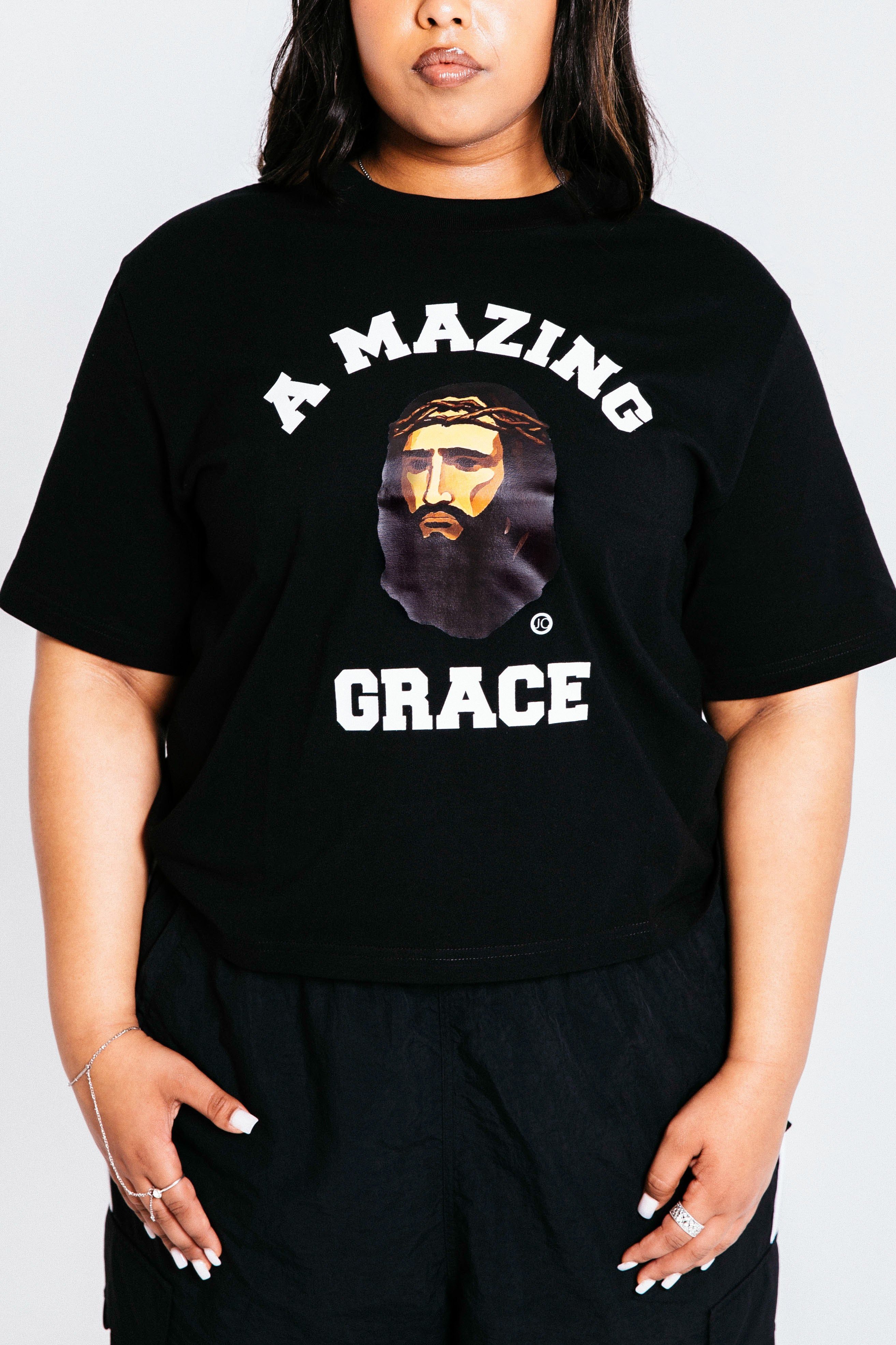 JESUS PEACE TEE (Black)