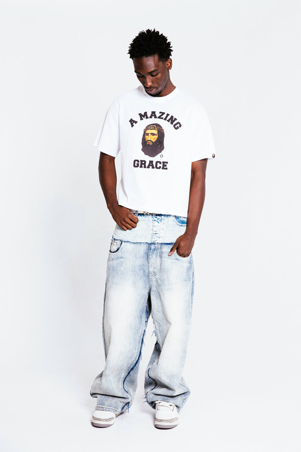 JESUS PEACE TEE (White)